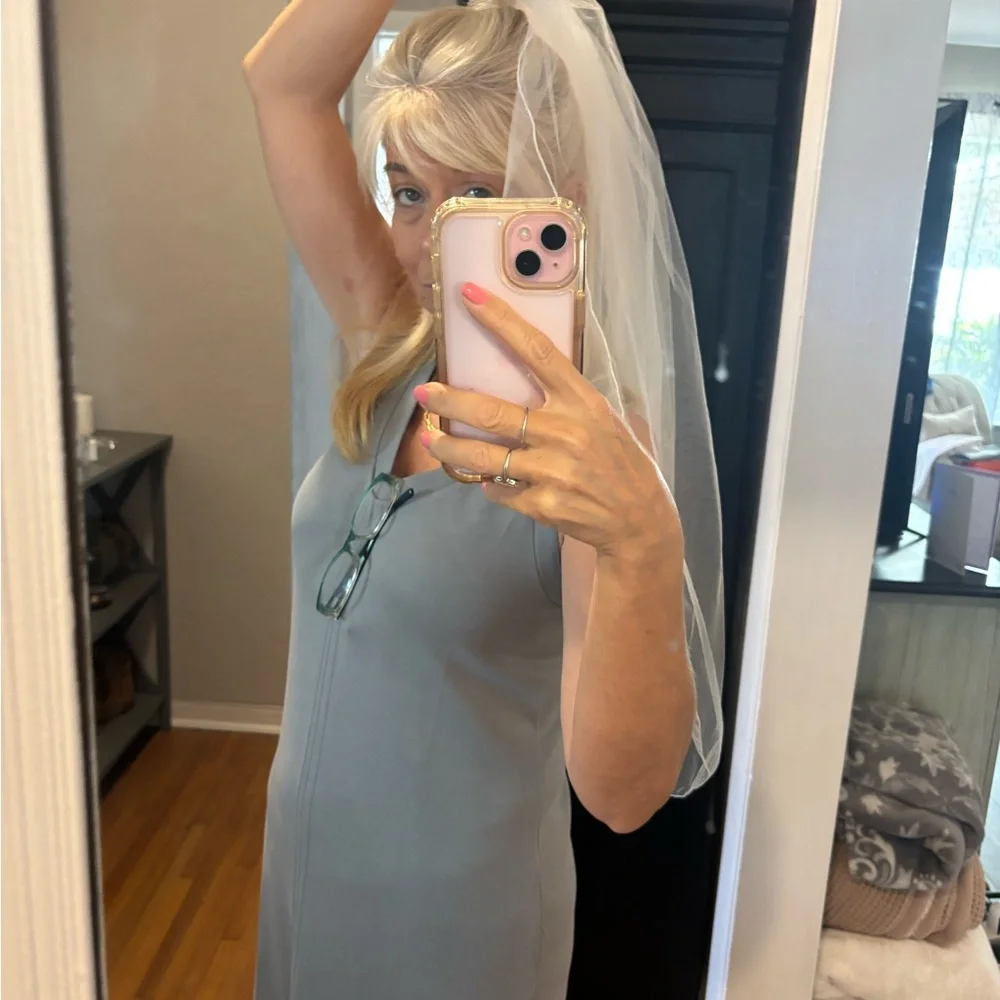 Wedding Veil Hair Pc White Satin Rose Veil Hair Comb